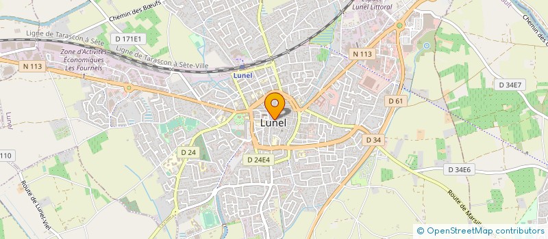 localisation de l'entreprise MONSIEUR PASCAL GOMEZ  AIMARGUES