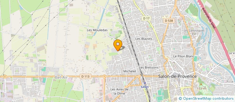 localisation de l'entreprise MONSIEUR PASCAL GOMEZ  SALON-DE-PROVENCE