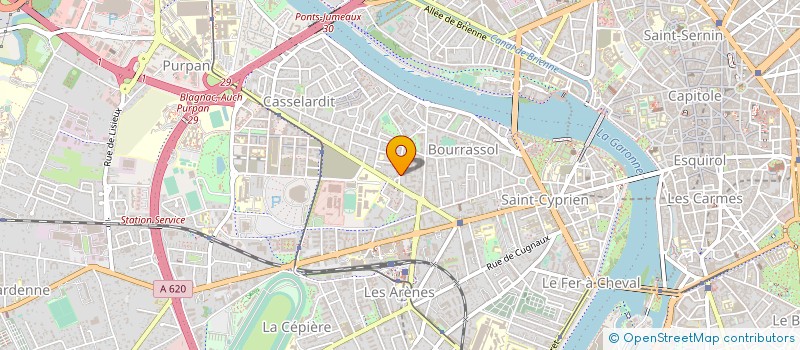 localisation de l'entreprise MONSIEUR PASCAL GONZALEZ à TOULOUSE