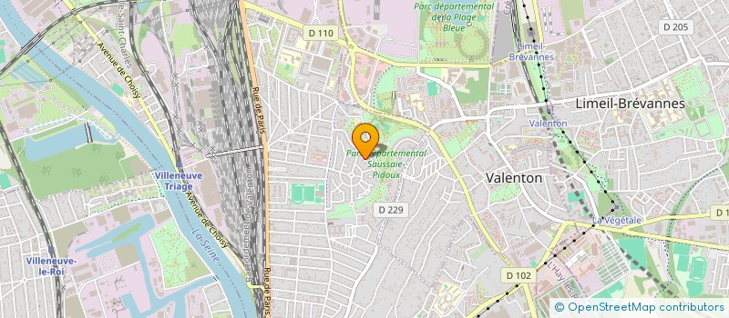 localisation de l'entreprise MONSIEUR PASCAL GORASSINI  VILLENEUVE-SAINT-GEORGES