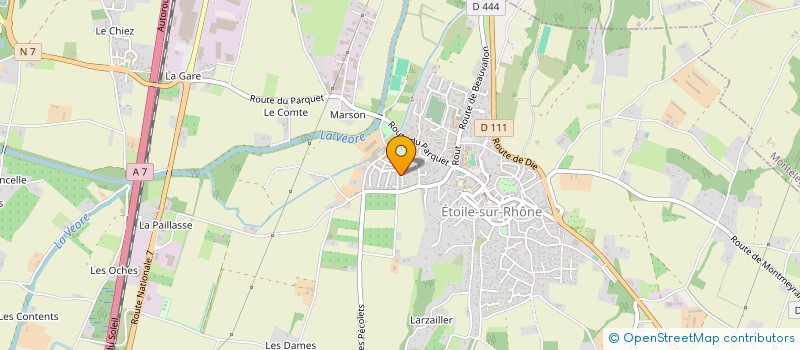 localisation de l'entreprise MONSIEUR PASCAL GORY à ETOILE-SUR-RHONE