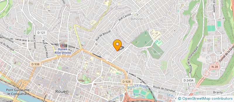 localisation de l'entreprise MONSIEUR PASCAL GOSSE  ROUEN