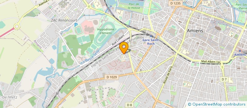 localisation de l'entreprise MONSIEUR PASCAL GOUJON à AMIENS