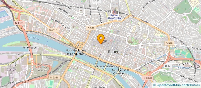 localisation de l'entreprise MONSIEUR PASCAL GOULARD à ROUEN