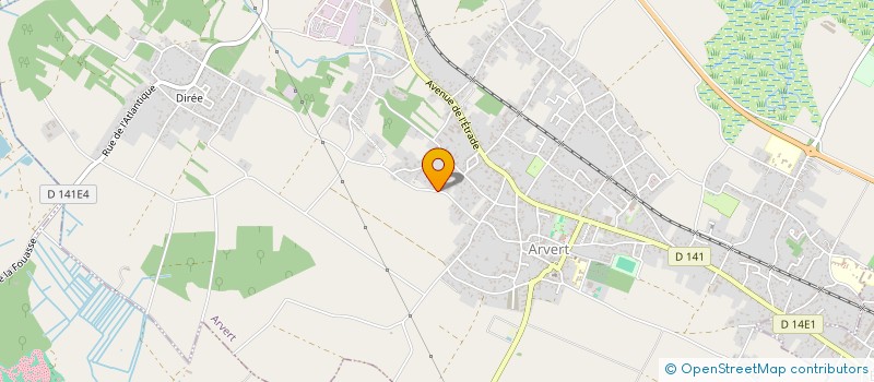localisation de l'entreprise MONSIEUR PASCAL GOULLIEUX  ARVERT