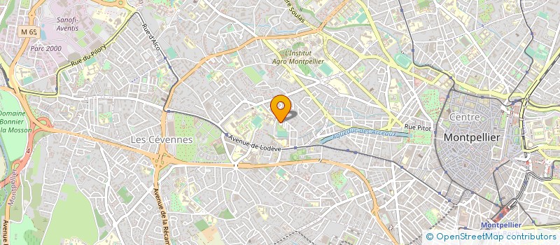 localisation de l'entreprise MONSIEUR PASCAL GOURBEILLE à MONTPELLIER