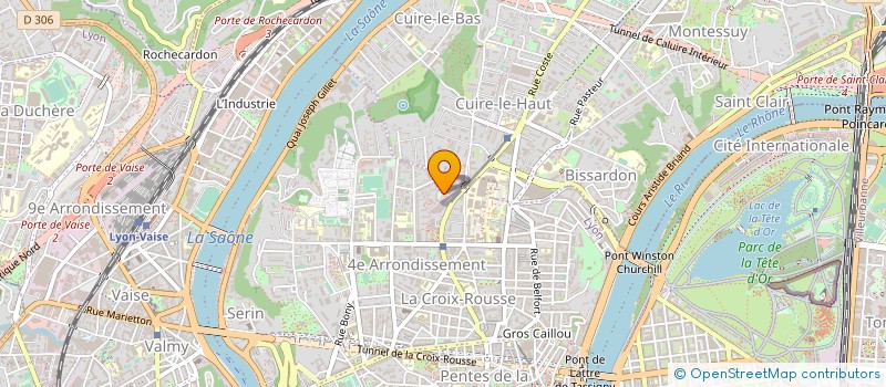 localisation de l'entreprise MONSIEUR PASCAL GOURDOUX à LYON