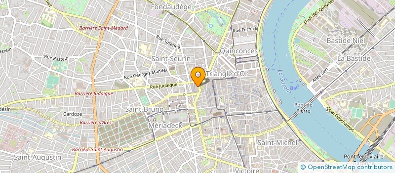 localisation de l'entreprise MONSIEUR PASCAL GOURSOLLE à BORDEAUX
