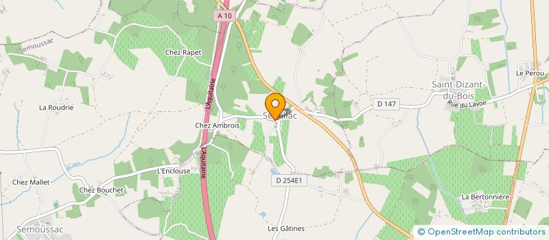 localisation de l'entreprise MONSIEUR PASCAL GOYON  SAINT-MARTIAL-DE-MIRAMBEAU