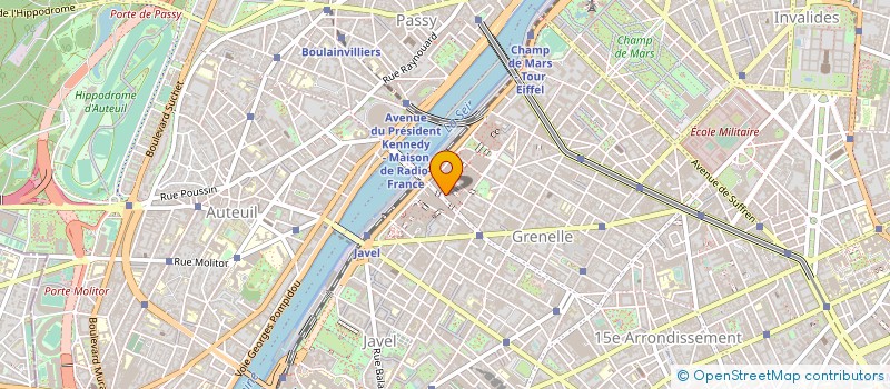 localisation de l'entreprise MONSIEUR PASCAL GRAFF à PARIS