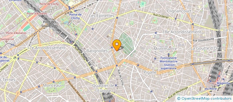 localisation de l'entreprise MONSIEUR PASCAL GRAINDORGE  PARIS