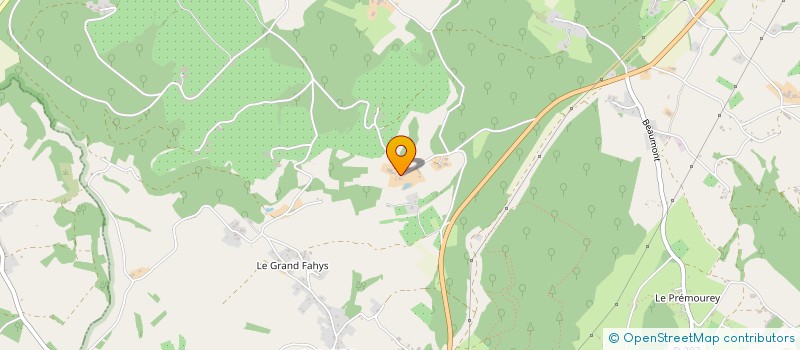localisation de l'entreprise MONSIEUR PASCAL GRANDJEAN à FOUGEROLLES-SAINT-VALBERT