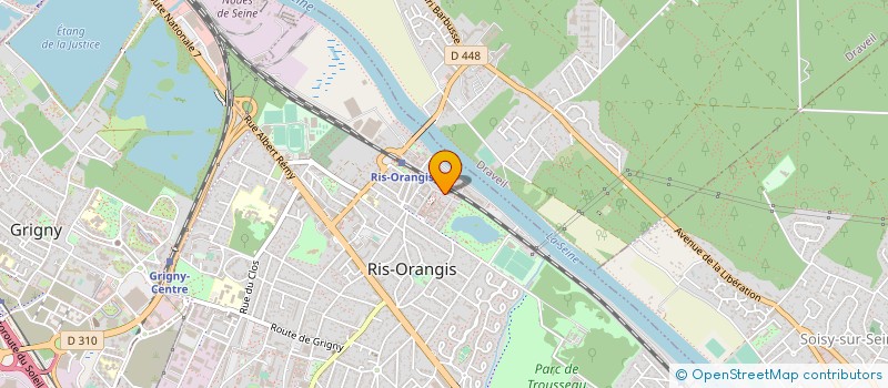 localisation de l'entreprise MONSIEUR PASCAL GRANTANGE à RIS-ORANGIS
