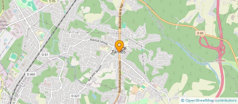 localisation de l'entreprise MONSIEUR PASCAL GREAU  TARNOS