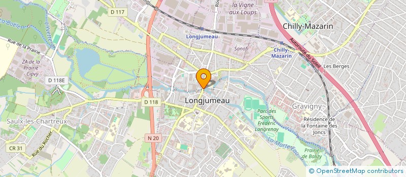 localisation de l'entreprise MONSIEUR PASCAL GRECO à LONGJUMEAU