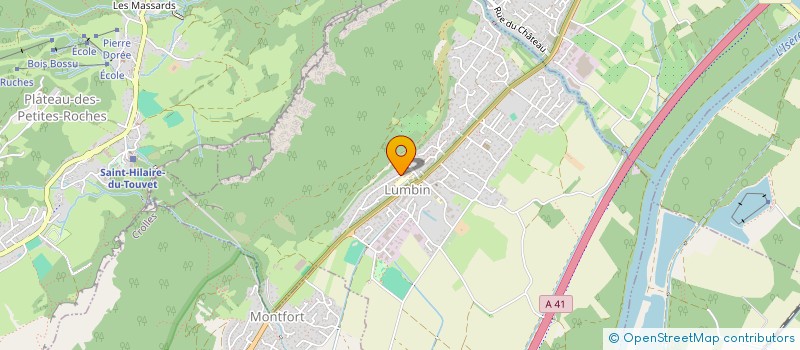 localisation de l'entreprise MONSIEUR PASCAL GREGOIRE  LUMBIN