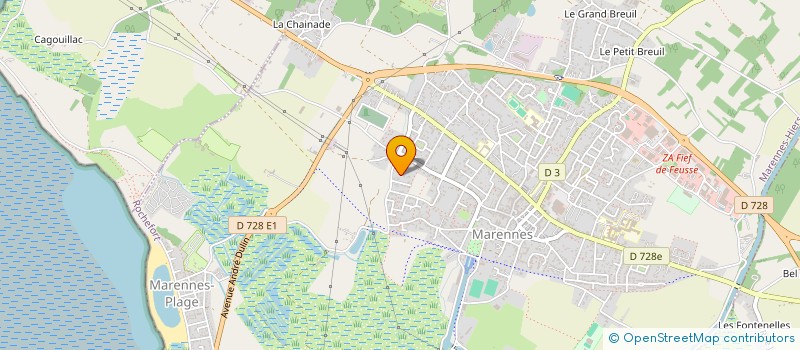 localisation de l'entreprise MONSIEUR PASCAL GRENON à MARENNES-HIERS-BROUAGE