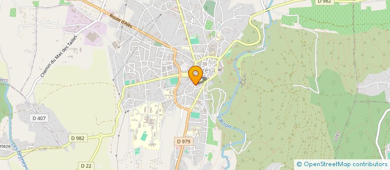 localisation de l'entreprise MONSIEUR PASCAL GROLAUX  UZES