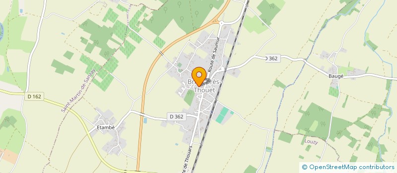 localisation de l'entreprise MONSIEUR PASCAL GROLLEAU  BRION-PRES-THOUET