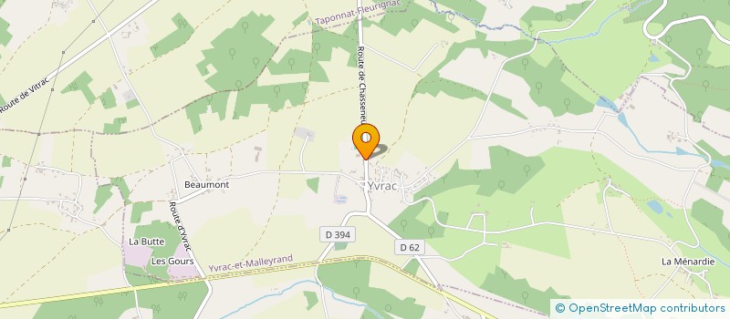 localisation de l'entreprise MONSIEUR PASCAL GROMADA à YVRAC-ET-MALLEYRAND