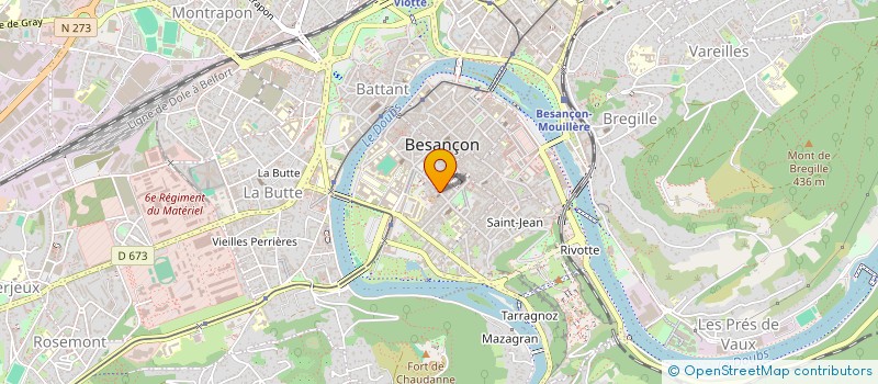 localisation de l'entreprise MONSIEUR PASCAL GROSHANY  BESANCON