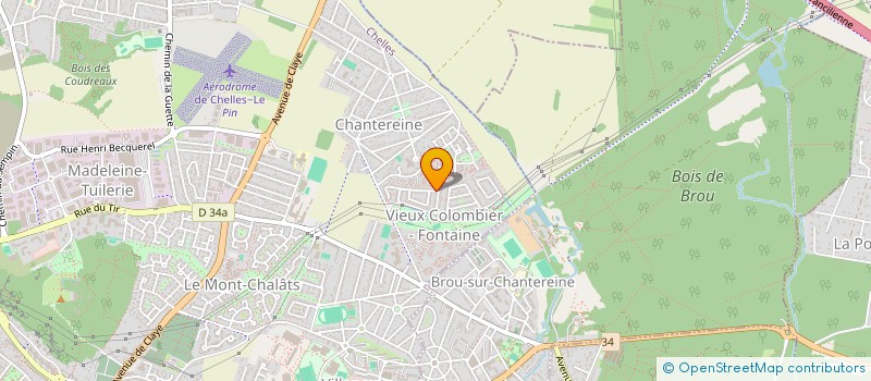 localisation de l'entreprise MONSIEUR PASCAL GUENARD à CHELLES