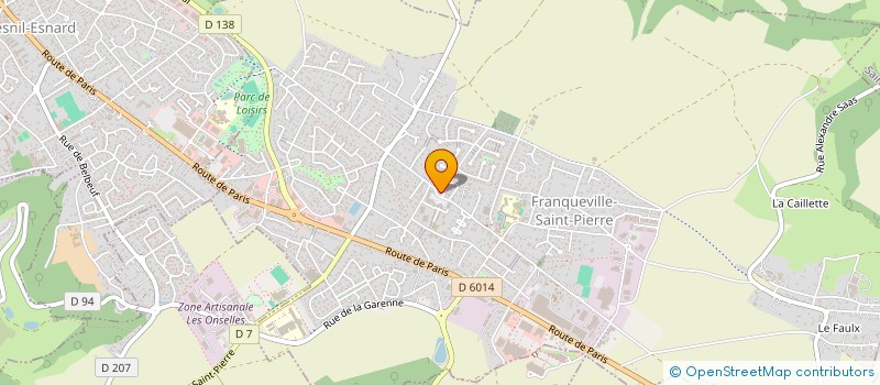 localisation de l'entreprise MONSIEUR PASCAL GUERARD  FRANQUEVILLE-SAINT-PIERRE