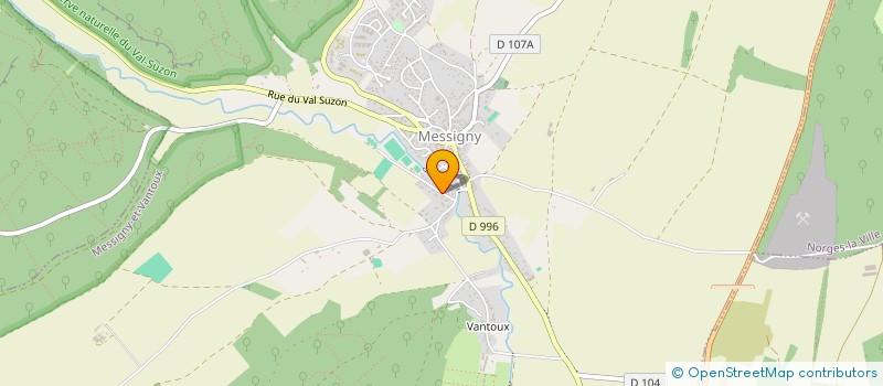 localisation de l'entreprise MONSIEUR PASCAL GUERARD  MARSANNAY-LE-BOIS