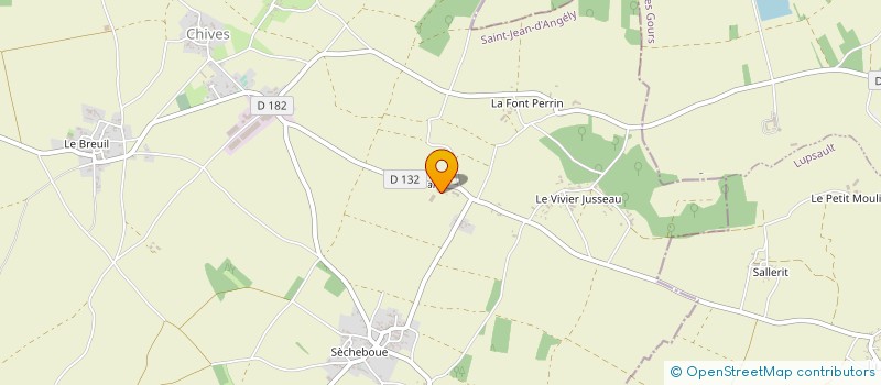 localisation de l'entreprise MONSIEUR PASCAL GUERIN  NERE