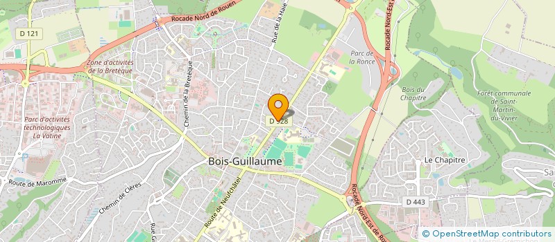 localisation de l'entreprise MONSIEUR PASCAL GUERINOT à BOIS-GUILLAUME