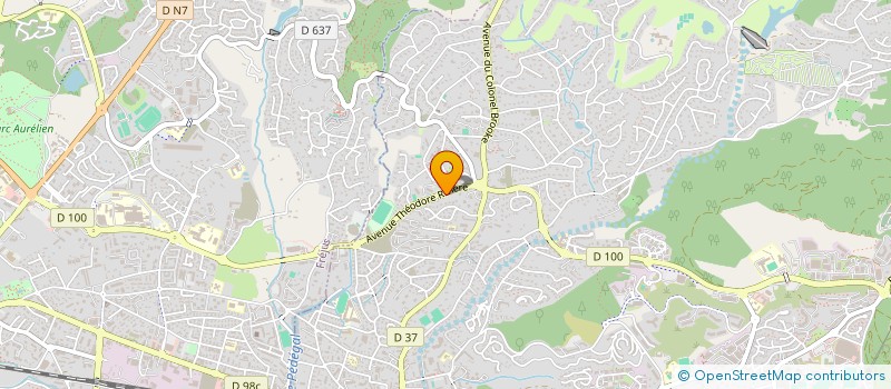 localisation de l'entreprise MONSIEUR PASCAL GUERRERO  SAINT-RAPHAEL