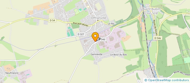 localisation de l'entreprise MONSIEUR PASCAL GUERY  OFFRANVILLE