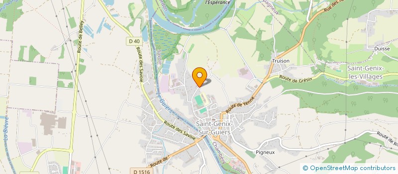 localisation de l'entreprise MONSIEUR PASCAL GUIGNARD à SAINT-GENIX-LES-VILLAGES