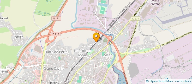 localisation de l'entreprise MONSIEUR PASCAL GUILLAUME  TRIGNAC