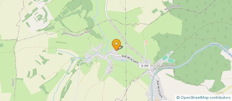 localisation de l'entreprise MONSIEUR PASCAL GUILLAUME  DOMMARTIN-AUX-BOIS