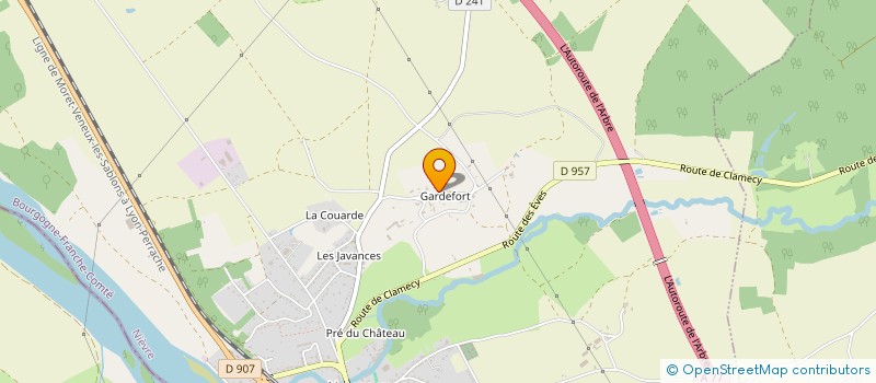 localisation de l'entreprise MONSIEUR PASCAL GUILLEMIN à NEUVY-SUR-LOIRE
