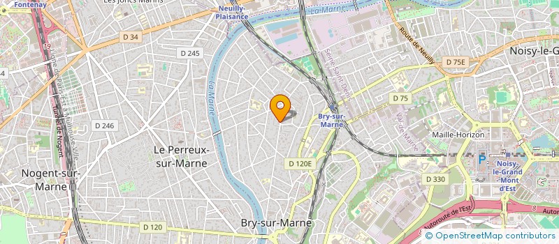 localisation de l'entreprise MONSIEUR PASCAL GUILLEMIN à BRY-SUR-MARNE