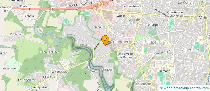 localisation de l'entreprise MONSIEUR PASCAL GUILLEMOT à VANNES