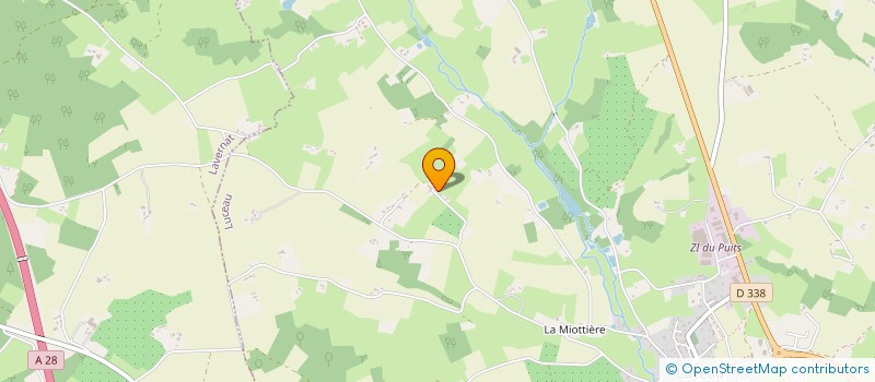 localisation de l'entreprise MONSIEUR PASCAL GUILLIER  LUCEAU