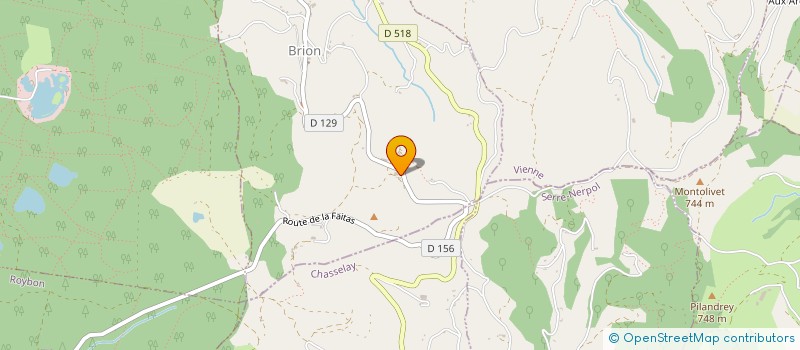 localisation de l'entreprise MONSIEUR PASCAL GUILLOT  BRION