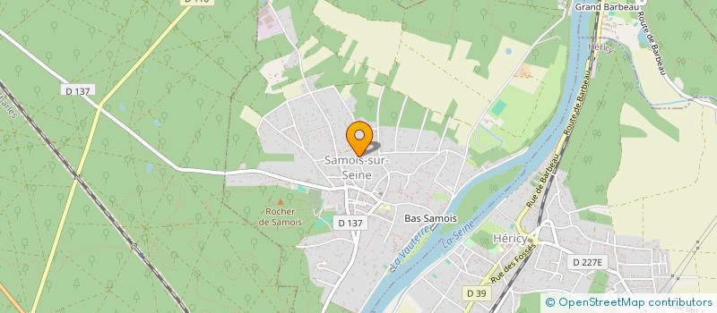 localisation de l'entreprise MONSIEUR PASCAL GUILLOTEAU à SAMOIS-SUR-SEINE