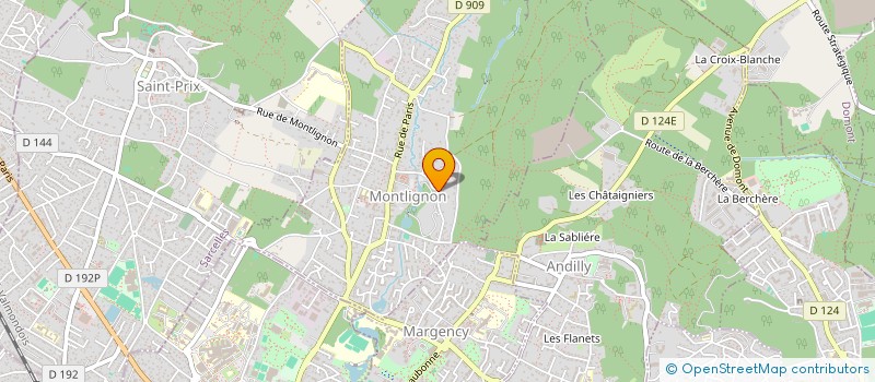 localisation de l'entreprise MONSIEUR PASCAL GUILPAIN  MONTLIGNON