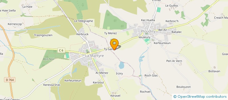 localisation de l'entreprise MONSIEUR PASCAL GUILPIN  TREFLEVENEZ