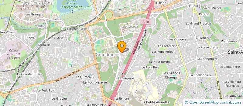 localisation de l'entreprise MONSIEUR PASCAL GUIMIER à TOURS
