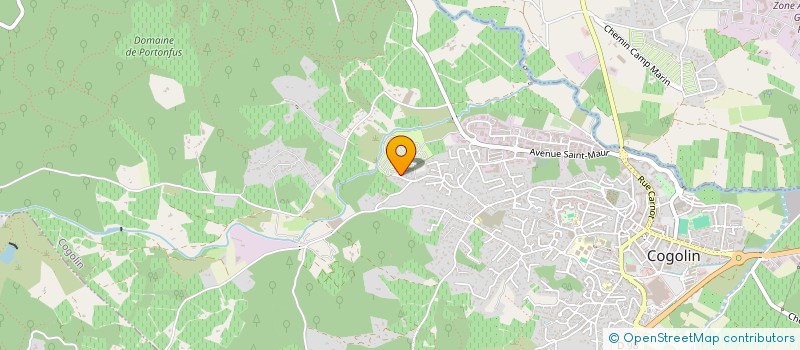 localisation de l'entreprise MONSIEUR PASCAL GULESSERIAN à COGOLIN