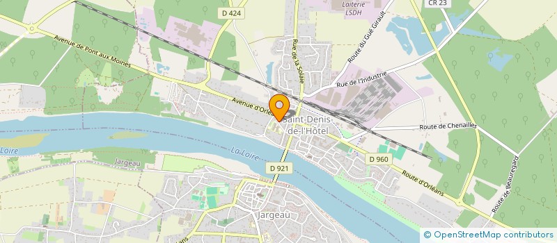 localisation de l'entreprise MONSIEUR PASCAL GUNTZ à SAINT-DENIS-DE-L'HOTEL
