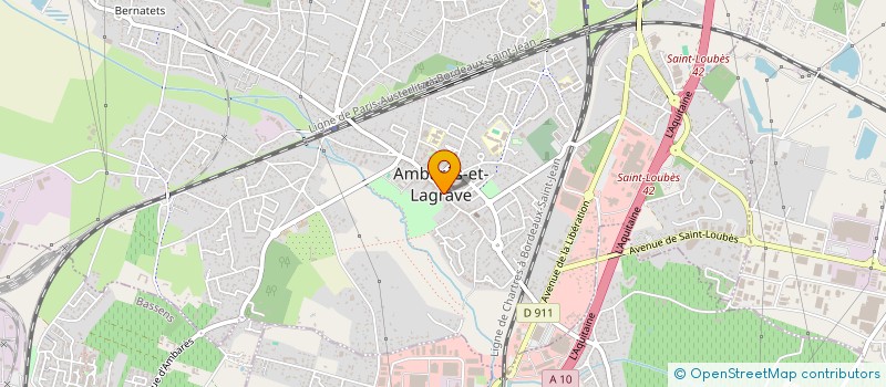 localisation de l'entreprise MONSIEUR PASCAL HAAS  AMBARES-ET-LAGRAVE