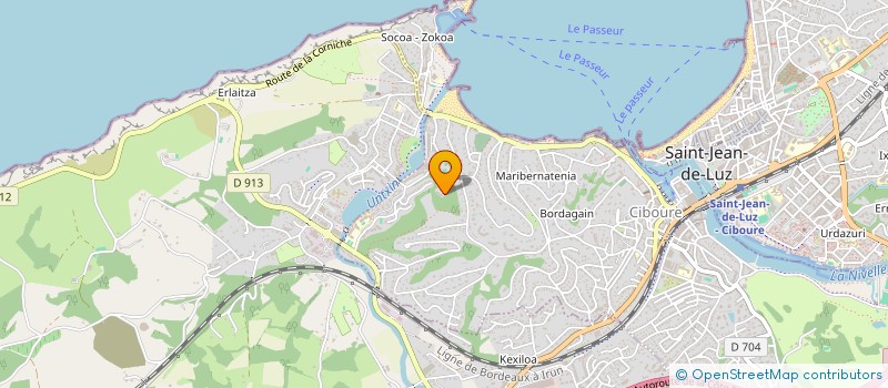 localisation de l'entreprise MONSIEUR PASCAL HACALA à CIBOURE