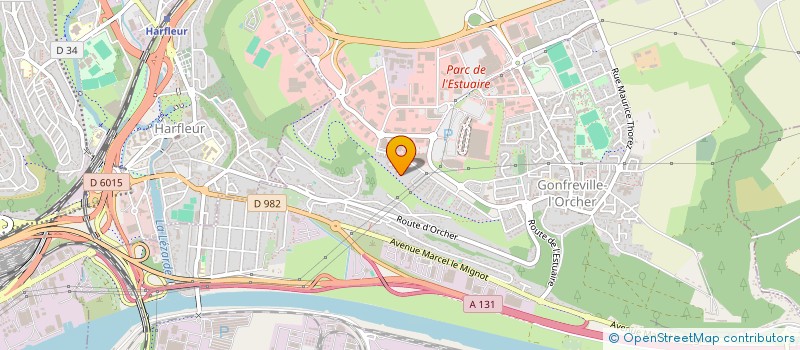 localisation de l'entreprise MONSIEUR PASCAL HACHER  GONFREVILLE-L'ORCHER