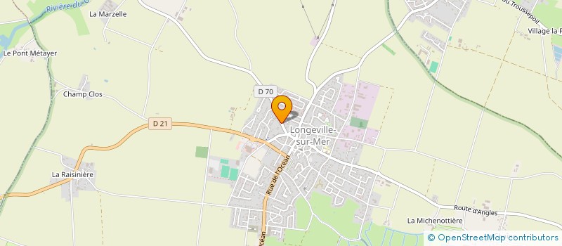 localisation de l'entreprise MONSIEUR PASCAL HAMMID  LONGEVILLE-SUR-MER